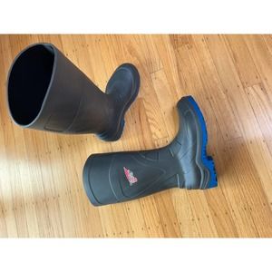 Red Wing INJEX MEN'S 17-INCH WATERPROOF SAFETY TOE PULL-ON BOOT Sz 7